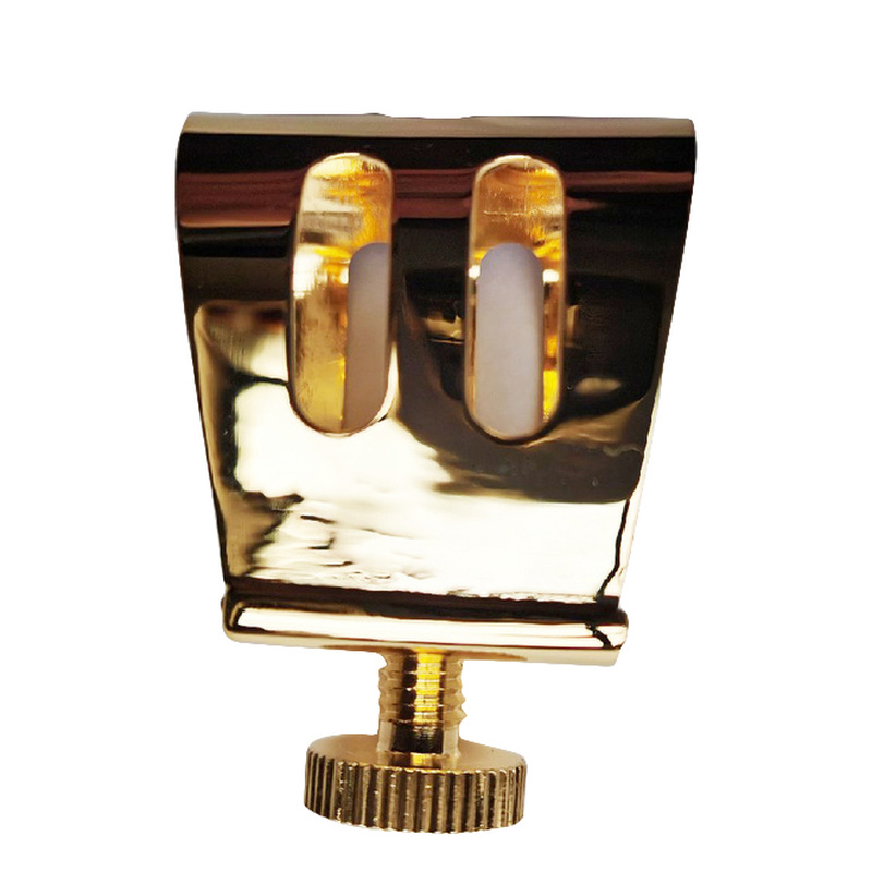Excellent Gold Plated Tenor Saxophone Ligature for Metal mouthpiece 2024 NEW