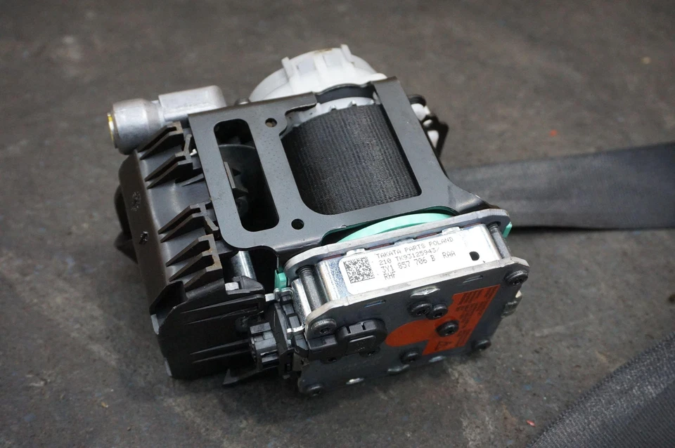 Retractor de cinturón de seguridad delantero derecho pasajero OEM 3Y1857706B Bentley Mulsanne 10-20 Foto 3 de 4