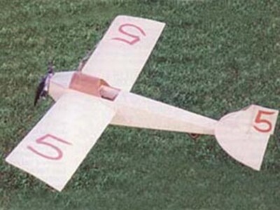 1913 Eastbourne Monoplane 44'' Wingspan RC Model Airplane Printed Plans Templates