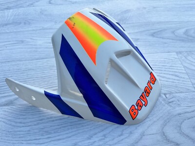 Bayard  mx Helmschirm Visor Motocross Enduro Helm EVO Vintage Motorrad