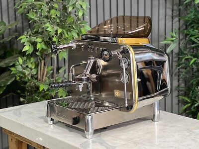 FAEMA E61 JUBILEE VOLUMETRIC GROUP BRAND NEW STAINLESS ESPRESSO
