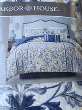 Harbor House Livia 5 Piece Cotton Duvet Cover Set King Size