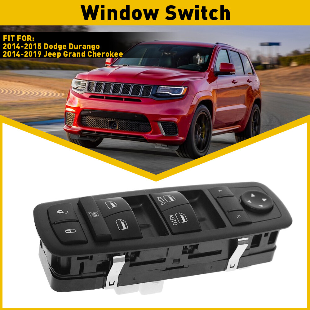For 2014 2015-2019 Jeep Grand Cherokee 3.6L 4-Door Master Power Window Switch US