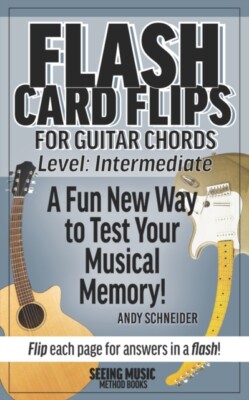 Schneider - Flash Card Flips for Guitar Chords - Level  Intermediate   - X555z