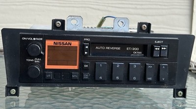 Vintage! NISSAN ET/200 CK725 Clarion (PN-9100U) AM/FM Stereo Tape Deck
