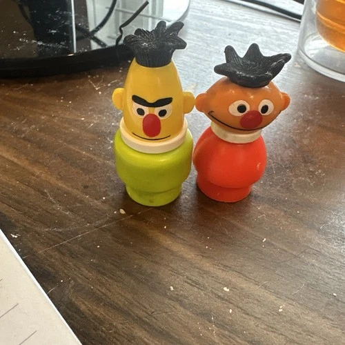 Vintage 1974 Fisher Price Sesame Street Little People Set Ernie Bert Replacement