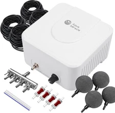 All-in-One Koi Pond Aerator for Outdoor Ponds up to 3000 Gallons, Pond Air Pump