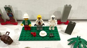 LEGO SET 5936 ADVENTURERS JUNGLE SPIDERS SECRET - SENIOR GOMEZ'S EXPED -COMPLETE