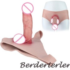 Silicone Realistic Wearable Penis Sleeve Pants Soft Hollow Penis Sleeve for Men
