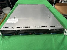 SUPERMICRO CSE-815 X9SPU-F Intel  E3-1275V2 3.50 GHZ 16GB 1U Server + 4 HARD DR