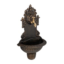 Fontana da parete lavabo da esterno fontana sputa acqua erogatore fontana da giardino