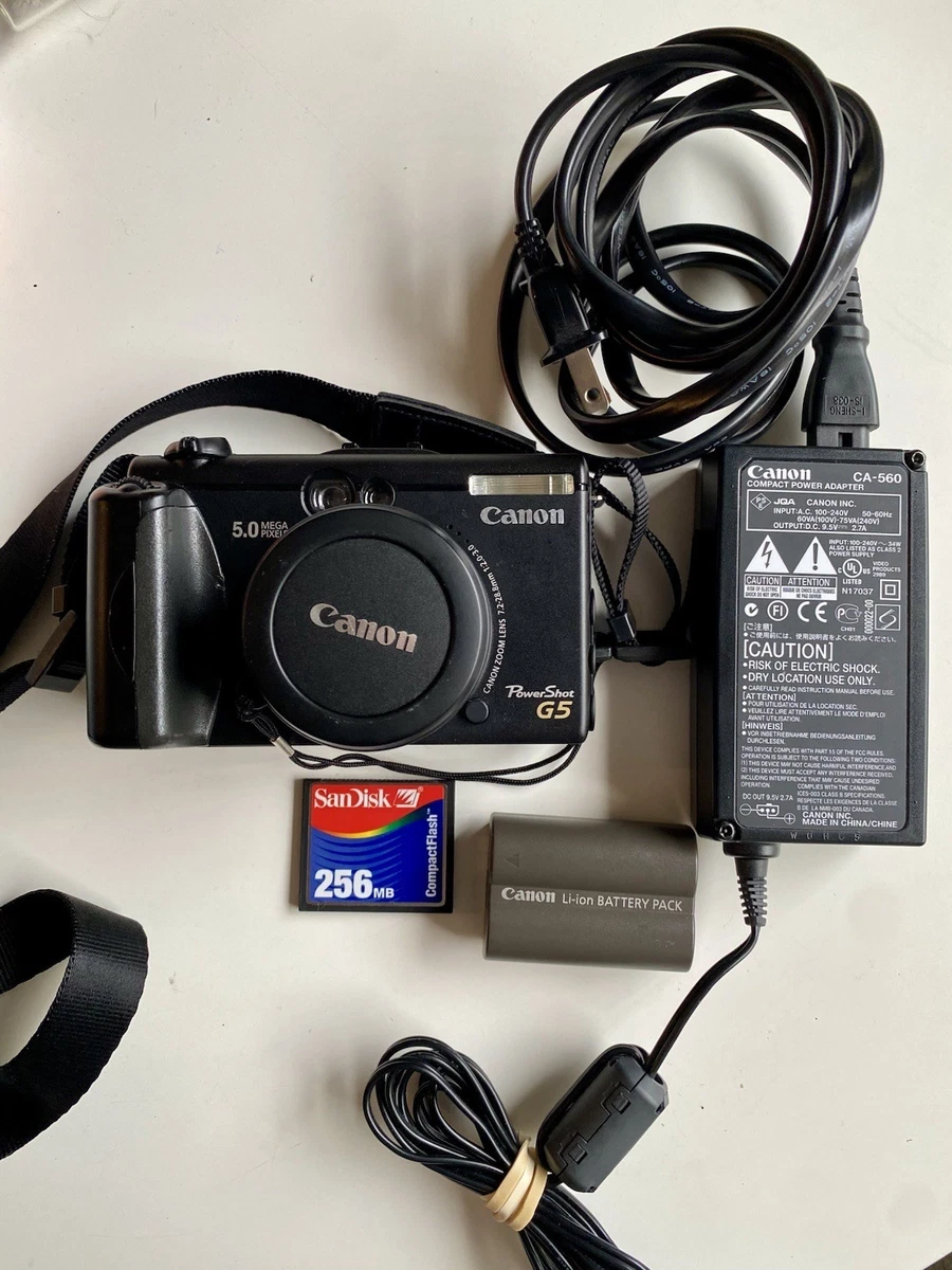 Canon PowerShot G5 Digital Cameras for Sale | Shop New & Used