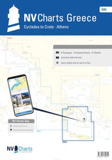 Carte NAUTICHE MEDITERRANEO. Kit GR 2. NV Atlas Greece - Cyclades to Crete & Ath