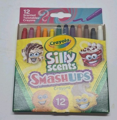 Crayola Silly Scents Smash Ups Set Twistable Crayons New In Box