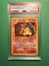 Pokemon 1999 Set Base Charizard 4/102 Holo PSA 6 EX-MT WOTC