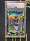 2024 Panini Donruss Optic Caleb Williams Rated Rookie Electricity /75 PSA 9