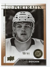 2017-18 UD Series 2 Jake Dotchin UD Portraits Gold 56/99