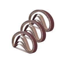 1 Inch x 30 Inch Sanding Belts, 3 Each of 60/80/100/120/240 Grits, Belt Sande...
