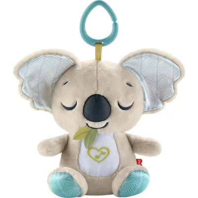 MATTEL Fisher-Price Koala-Spieluhr für unterwegs, Plüsch-Spielzeug für Neugeborene