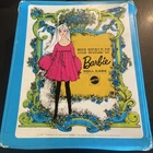 Mattel The World Of Barbie Doll Case Vintage 1968 No. 1002 With Accessories
