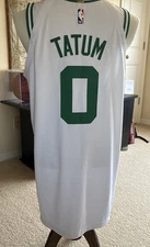 2018-19 Jayson Tatum Boston Celtics Game Worn Association Edition Jersey (MEARS)