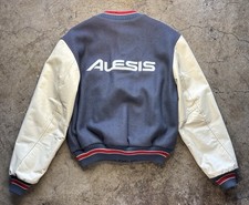VTG ALESIS Studio Electronic Embroidered Varsity Jacket Size S Made In USA