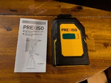 PREXISO Green Beam Self-Leveling 360 Deree Cross Line Laser with Tripod, 100 FT