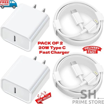 Original Carga Rapida USB-C De 20W Cargador Para iPhone 14 13 11 12 Pro Max XS X