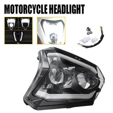 LED Motorcycle Headlight Front Light Fits KTM EXC/EXC-F EXCF/690 SMC-R 2014-2023