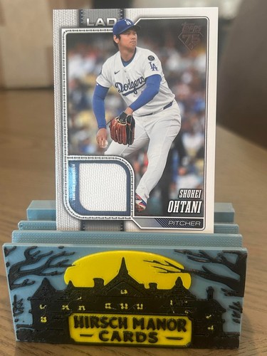 Shohei Ohtani - 2026 Topps Series Two Real One Relic Jersey Card #500 Dodgers