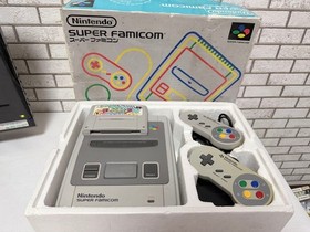 Super Famicom (SFC) Console [Tested/Working] &ndash; Includes 1 Game & Box From Japan