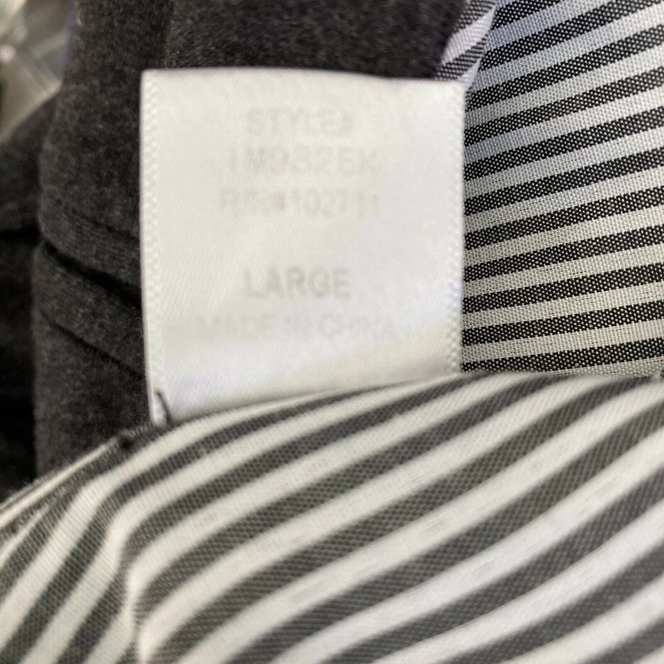 Gibson Blazer Womens Large Charcoal Black Fleece One Button Stretch  - Image 4 of 4