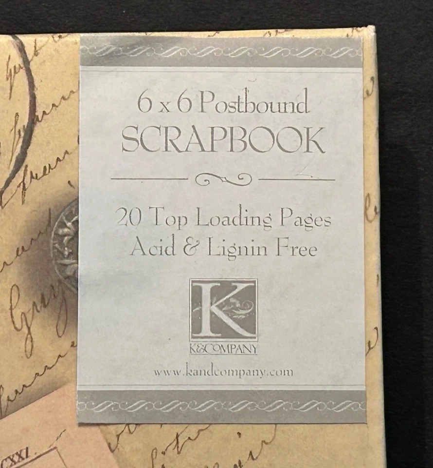 K&Company LIFE’S JOURNEY SCRAPBOOK 6x6 Includes 20 Top Loading Pages - Image 2 of 4