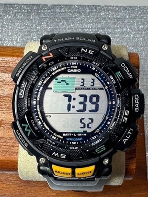 Casio Protrek PRG-240-1JF PRG-240 Digital Tough Solar Herrenuhr getestet Japan