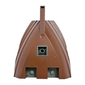 Lego 6053 Pirate Ship Boat Hull Small Stern Brown Gray