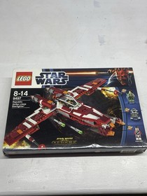 LEGO Star Wars: Republic Striker-class Starfighter (9497) with minifigures, BA, original packaging