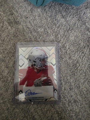2022 Leaf Metal Draft - Portrait Autographs Quinn Ewers
