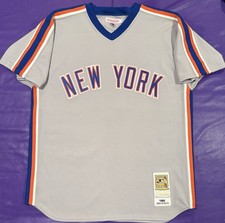 Authentic Lenny Dykstra #4 Mitchell & Ness 1988 New York Mets Jersey 52 USA RUN