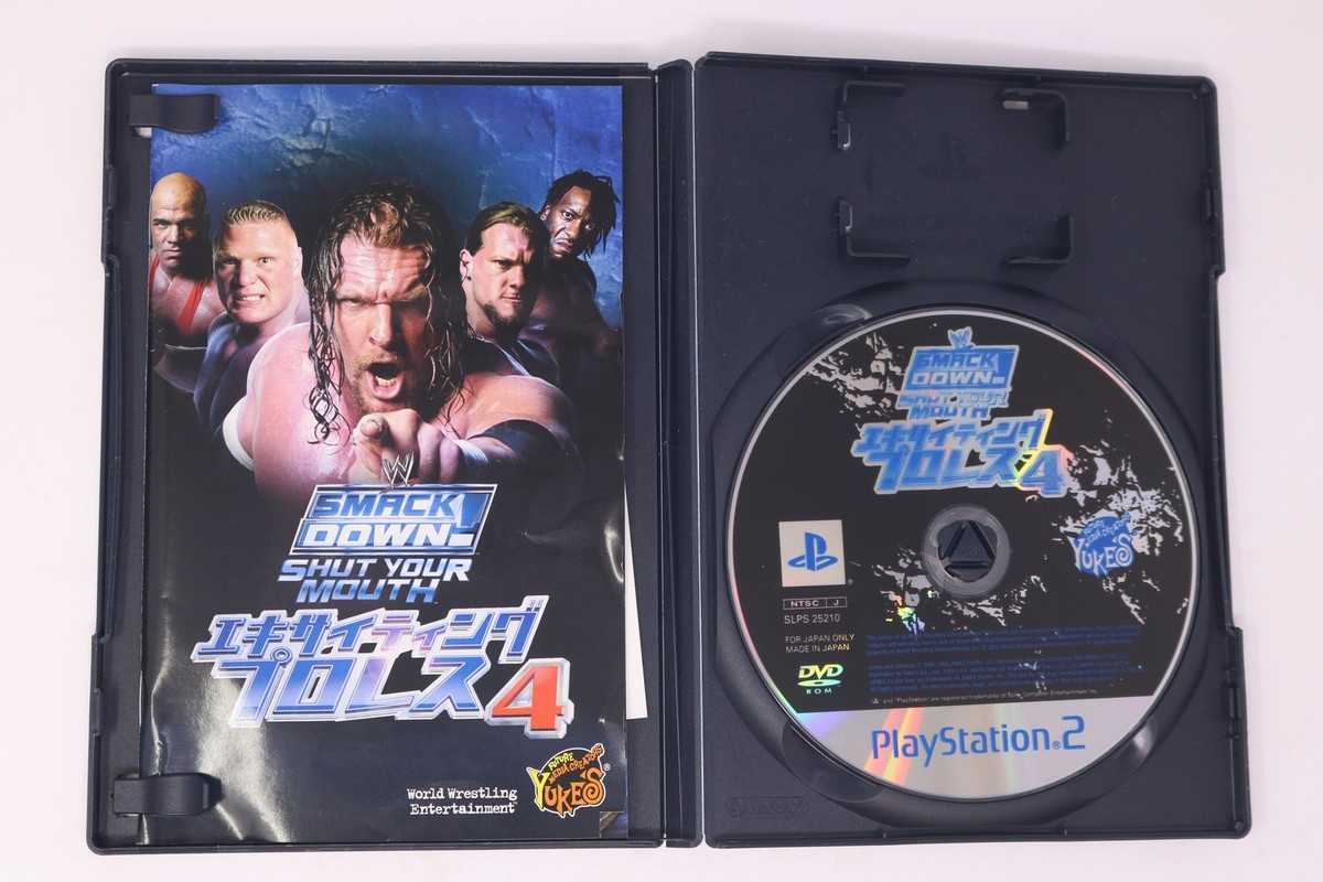 WWE SmackDown! Shut Your Mouth (NTSC-J) PlayStation 2 (Region