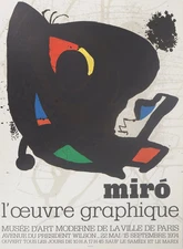 Joan MIRO: Surrealist Animal - Original Lithograph