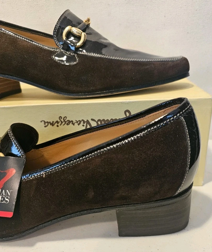 HALLAZGO RARO - ZAPATOS ITALIANOS - L'Artigiana Viareggina MARCA DE LUJO - TALLA 41 EU/10US Foto 2 de 4