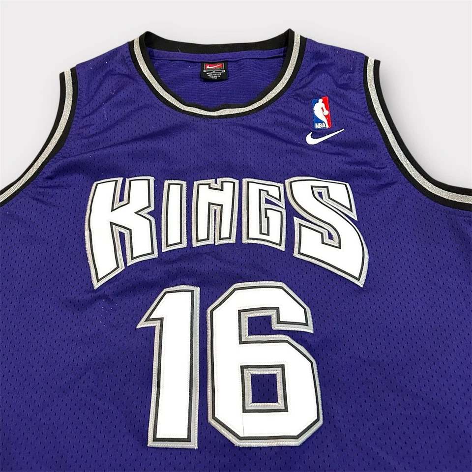 Винтажная мужская футболка свингмена Peja Stojakovic Nike NBA Sacramento Kings большого размера - Изображение 3 из 4