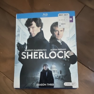 BBC Sherlock Season 3 Blu-ray 2-Disc Set - Benedict Cumberbatch, PG-13