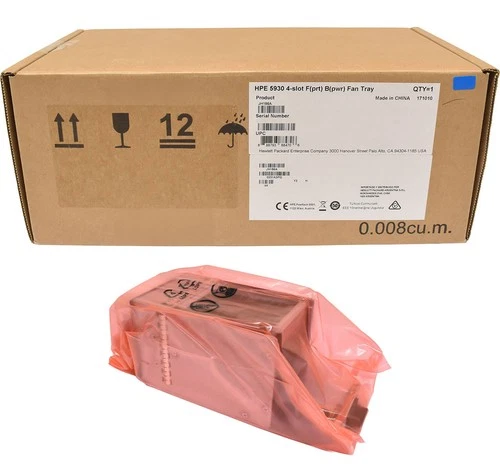 HP Fan Tray / Lüfter JH186A 4-Slot Front to Back Airflow für FlexFabric 5930 NEU