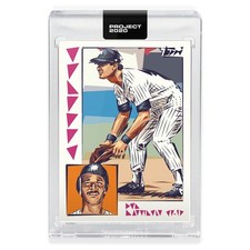 Topps PROJECT 2020 Karte 208 - 1984 Don Mattingly Von Naturel