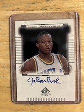 2000-01 SP Top Prospects - Prime impressioni JaRon Rush #JR (AU, RC)