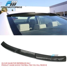 For 16-21 Honda Civic Sedan JDM Roof Spoiler Rear Wing Lip Carbon Fiber Print