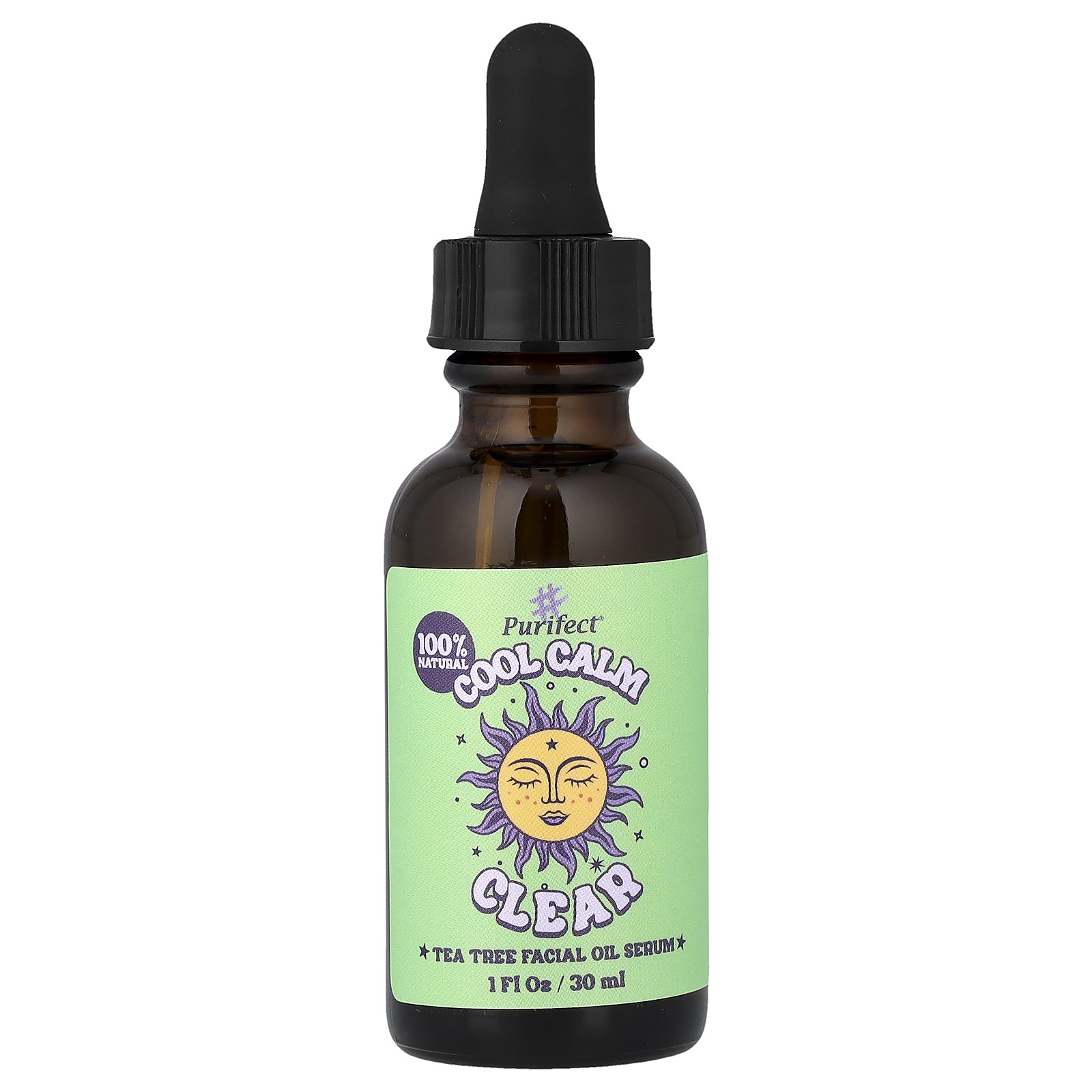 Cool Calm Clear, Tea Tree Facial Oil Serum, 1 fl oz (30 ml)