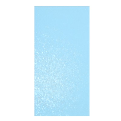 PVC Ripple Water Sheet Miniature Roof Tiles Light Blue Static Water Pattern