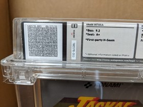 Jackal Wata/PSA graded 9.2 A+ Nintendo NES Konami New Sealed